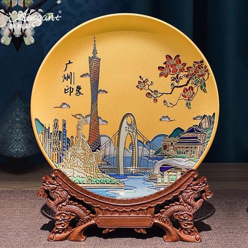 雅瑯晶廣州紀(jì)念品廣州塔擺件城市文創(chuàng)紀(jì)念伴手禮禮品